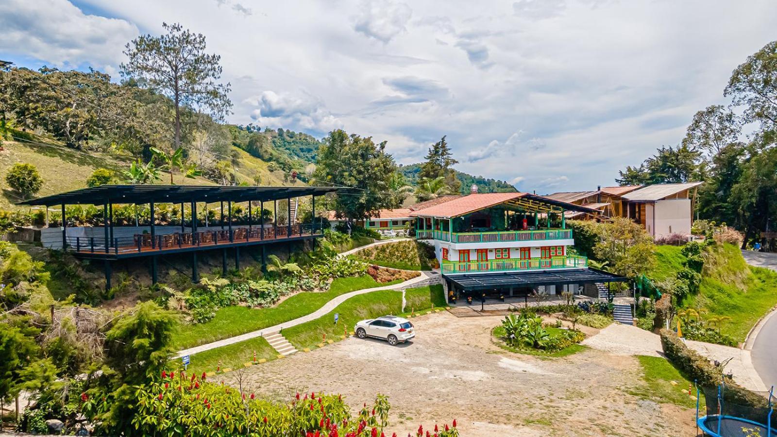 Hotel Mirador De Boquia Salento Exteriér fotografie